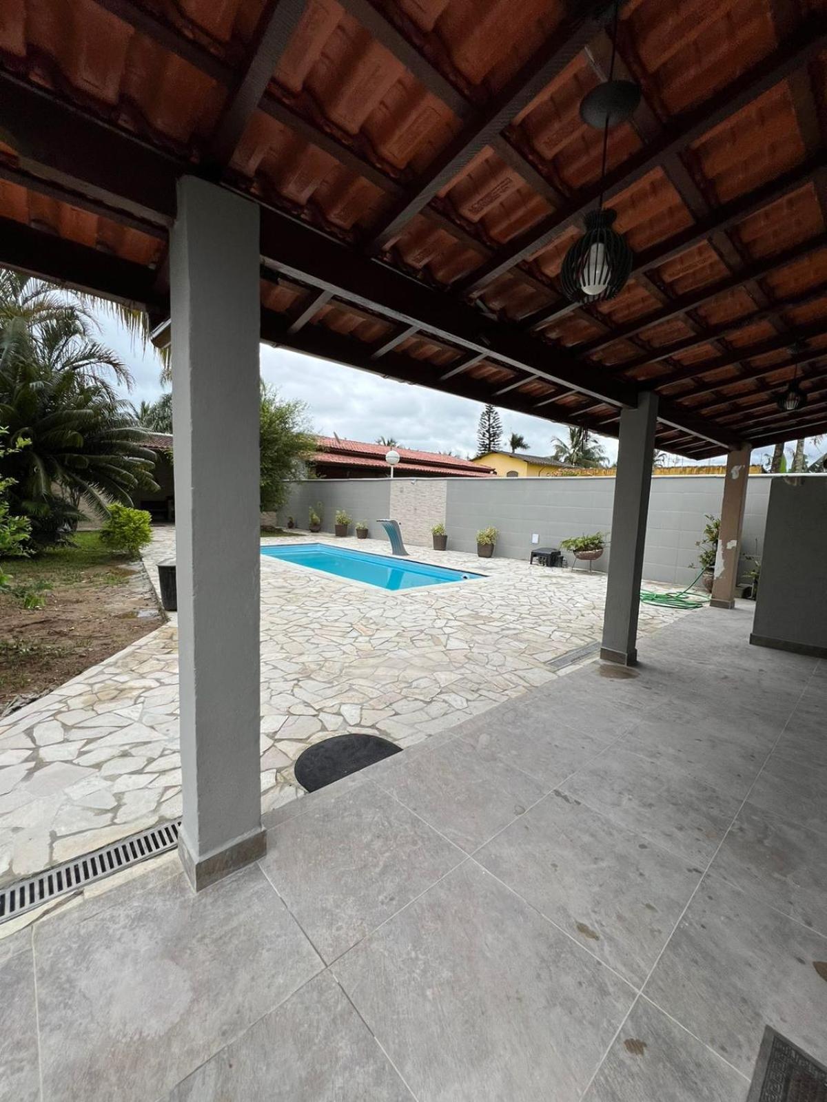 הוילה Casa Para Alugar Em Bertioga - Piscina, Wifi E Churrasqueira מראה חיצוני תמונה