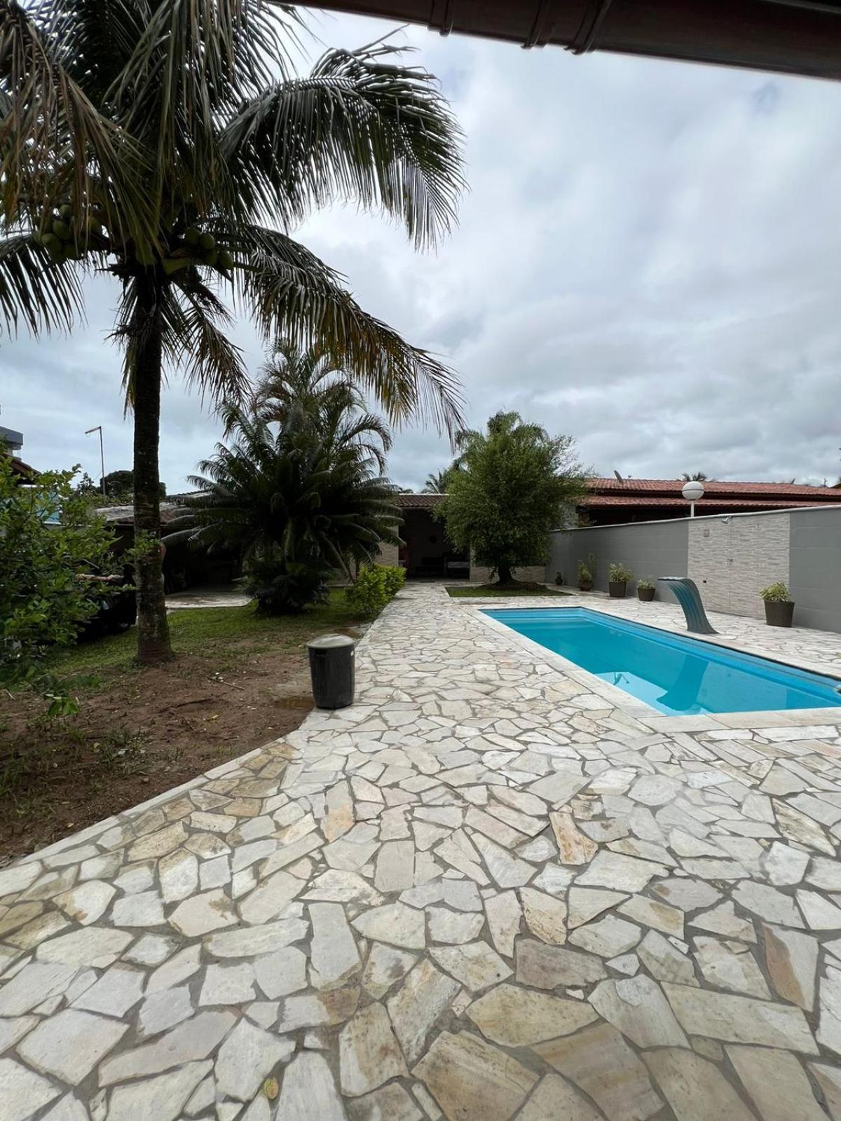 הוילה Casa Para Alugar Em Bertioga - Piscina, Wifi E Churrasqueira מראה חיצוני תמונה